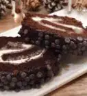 Make Christmas Ice Cream Log