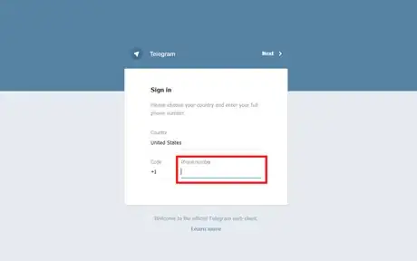 Image titled Telegram web; phone number.png