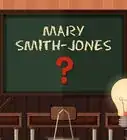 Use a Hyphenated Last Name
