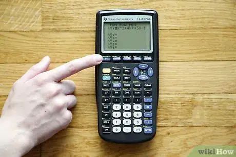 Image titled Find the Minimum and Maximum Points Using a Graphing Calculator Step 1