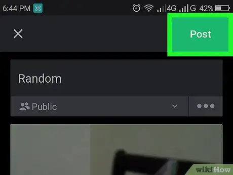 Image titled Post Multiple Pictures on Reddit on Android Step 6