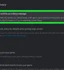 Hide What Game You're Playing on Discord