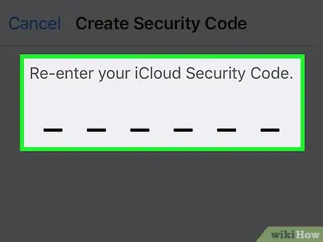 Image titled Change Your iCloud Keychain Security Code on an iPhone Step 7