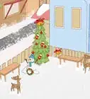 Set Up a Christmas Village