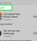 Update an App from the App Store on an iPhone