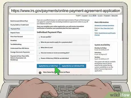 Image titled Set Up a Payment Plan with the IRS Step 10