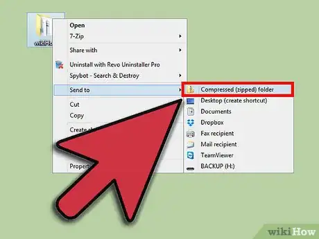 Imagen titulada Make a Zip File Step 2
