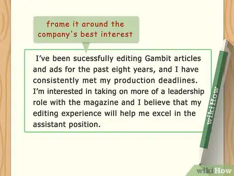 Imagen titulada Write a Letter of Interest for a Promotion Step 4
