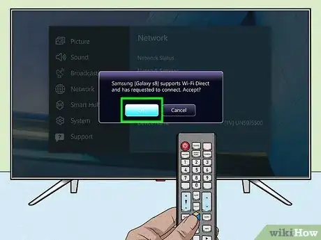 Imagen titulada Connect a Samsung Smart TV to Wi‐Fi Direct Step 3