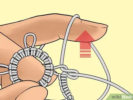 Imagen titulada Make Rings and Picots in Tatting Step 16