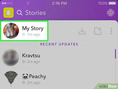 Imagen titulada Save Video on Snapchat Step 6