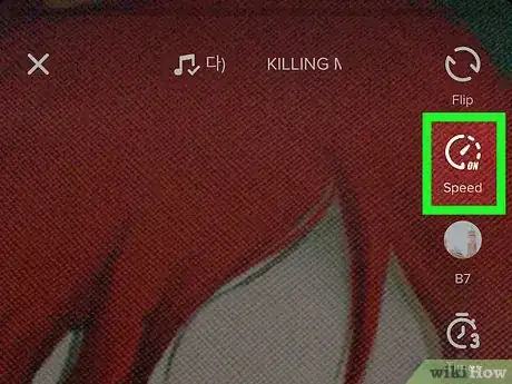 Imagen titulada Get Recording Speed Options on Tik Tok on iPhone or iPad Step 4