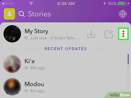Imagen titulada Add Multiple Pictures to a Snapchat Story Step 10