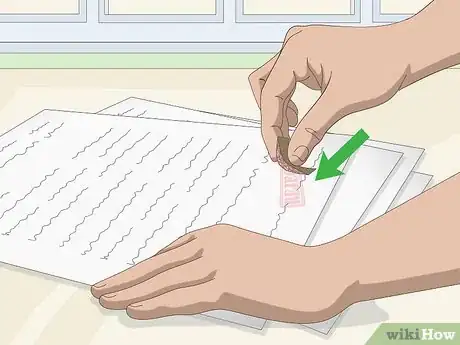 Imagen titulada Remove Ink Stamps from Papers Step 6