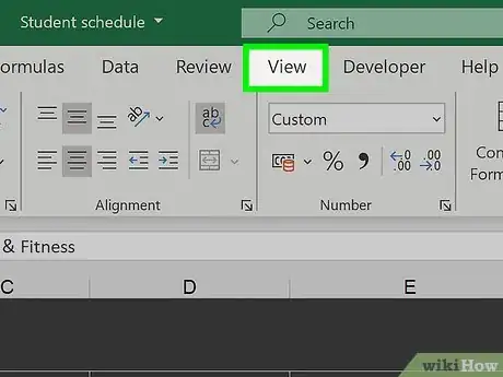 Imagen titulada Add Header Row in Excel Step 1