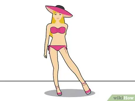 Imagen titulada Pose in a Bikini Step 2