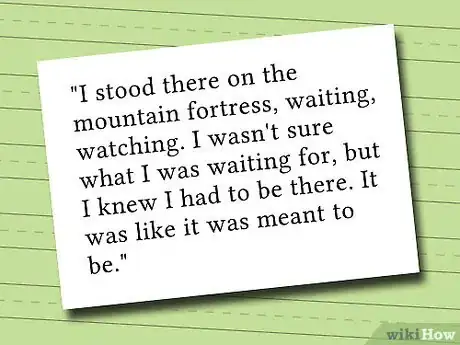 Imagen titulada Write a Good, Descriptive Story Step 1
