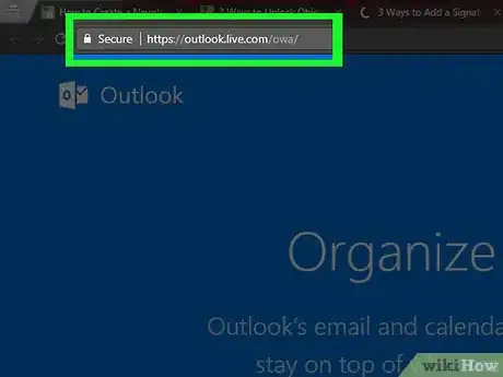 Imagen titulada Add a Signature in Microsoft Outlook Step 1