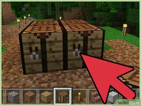 Imagen titulada Make a Pickaxe on Minecraft Step 14