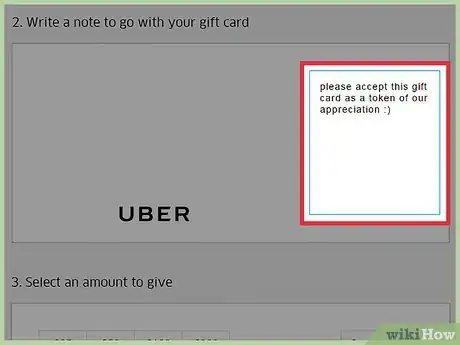 Imagen titulada Give Uber Credit As a Gift Step 4