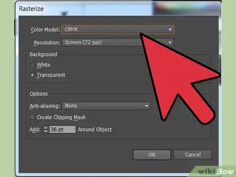 Imagen titulada Rasterize in Illustrator Step 7