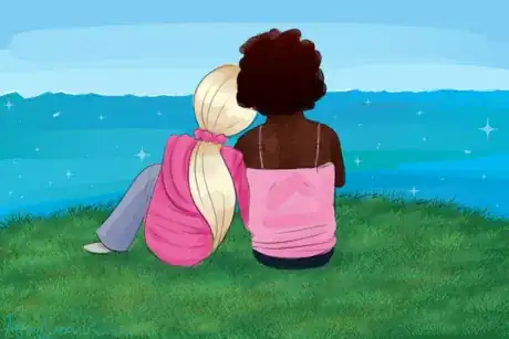 Imagen titulada Woman Rests Head on Woman's Shoulder.png