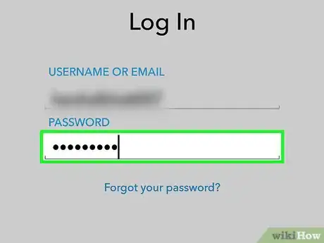 Imagen titulada Log in to Snapchat Step 6