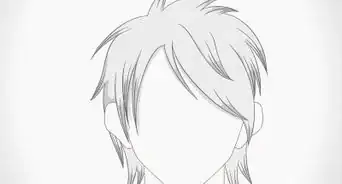dibujar cabello de anime
