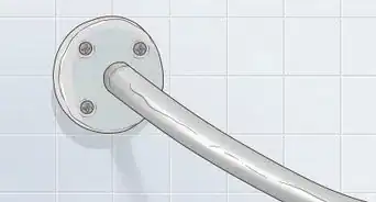 instalar una barra curva para cortina de baño