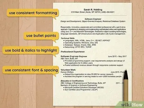 Imagen titulada Create a Resume for a Teenager Step 1