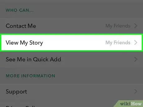 Imagen titulada Make Your Snapchat Story Private Step 4
