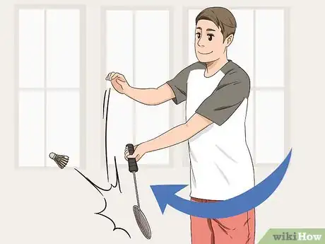 Imagen titulada Serve in Badminton Step 10