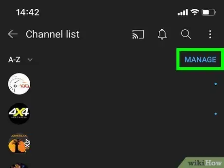 Imagen titulada Manage Your Subscriptions on YouTube Step 4