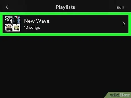 Imagen titulada Add Songs to Someone Else's Spotify Playlist on iPhone or iPad Step 4