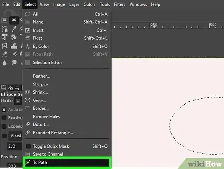 Imagen titulada Draw a Circle in Gimp Step 4