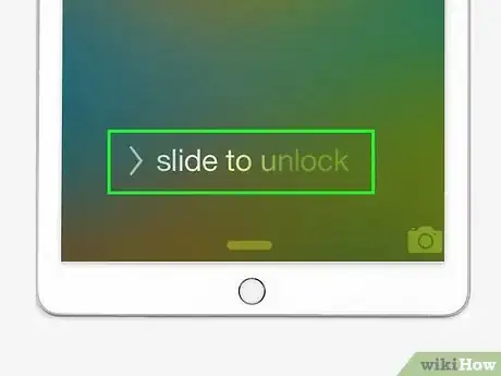 Imagen titulada Unlock an iPad Step 2