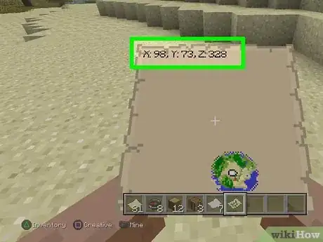 Imagen titulada Find Your Coordinates in Minecraft Step 9
