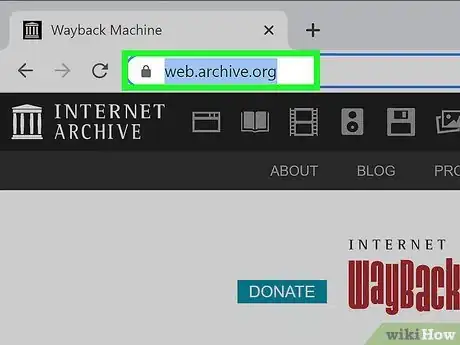 Imagen titulada Find Old Websites That No Longer Exist Step 1