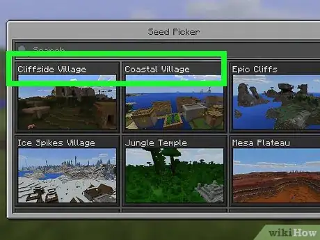 Imagen titulada Find an NPC Village in Minecraft PE Step 6