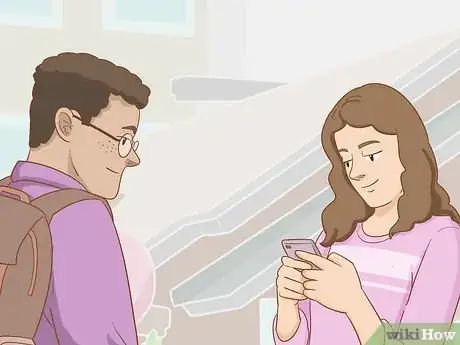 Imagen titulada Get a Guy to Notice You Without Talking to Him at School Step 10