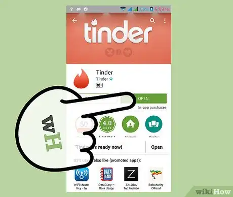 Imagen titulada Adjust Your Tinder Age Range Step 1