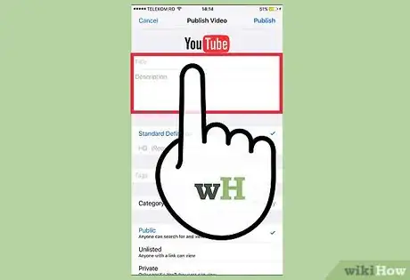 Imagen titulada Upload YouTube Videos from an iPad Step 21