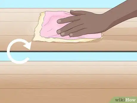 Imagen titulada Get Water Stains Off Wood Step 11