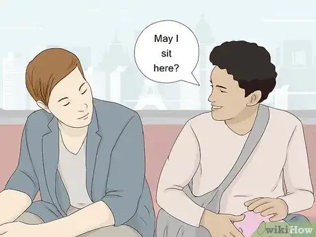 Imagen titulada Start a Conversation with Someone on the Train, Bus or Subway Step 5