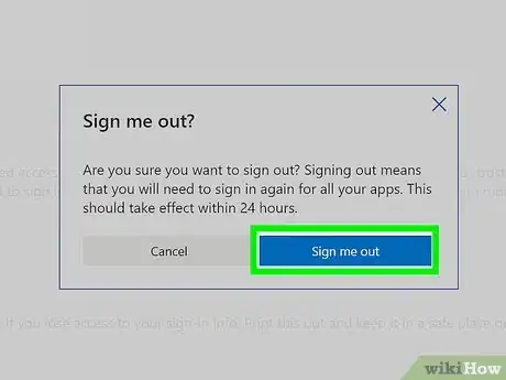 Imagen titulada Log Out of Hotmail Step 13