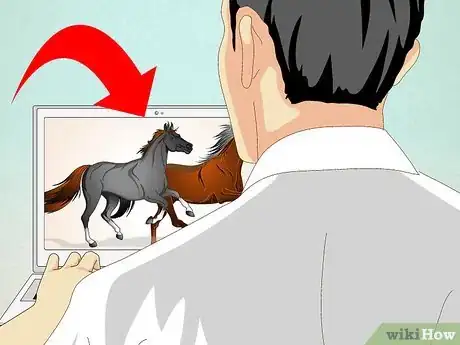 Imagen titulada Draw a Realistic Looking Horse Step 1