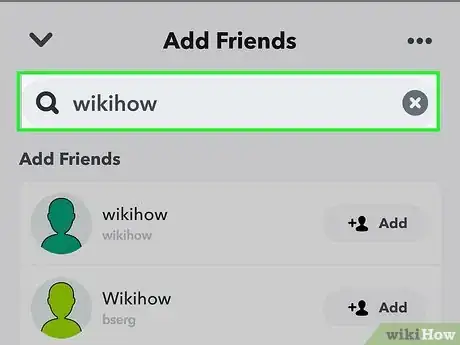 Imagen titulada Find Someone on Snapchat Without Them Knowing Step 10