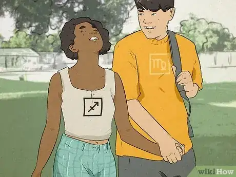 Imagen titulada Can a Sagittarius Date a Virgo Step 1