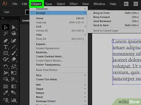 Imagen titulada Create a Watermark in Adobe Illustrator Step 12