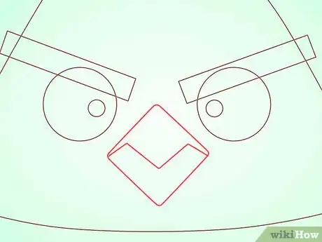 Imagen titulada Draw an Angry Bird (Emotions) Step 11